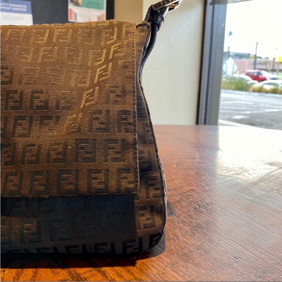Authentic Fendi Zucca Zucchino Mama Forever Baguette - Picture 2 of 11